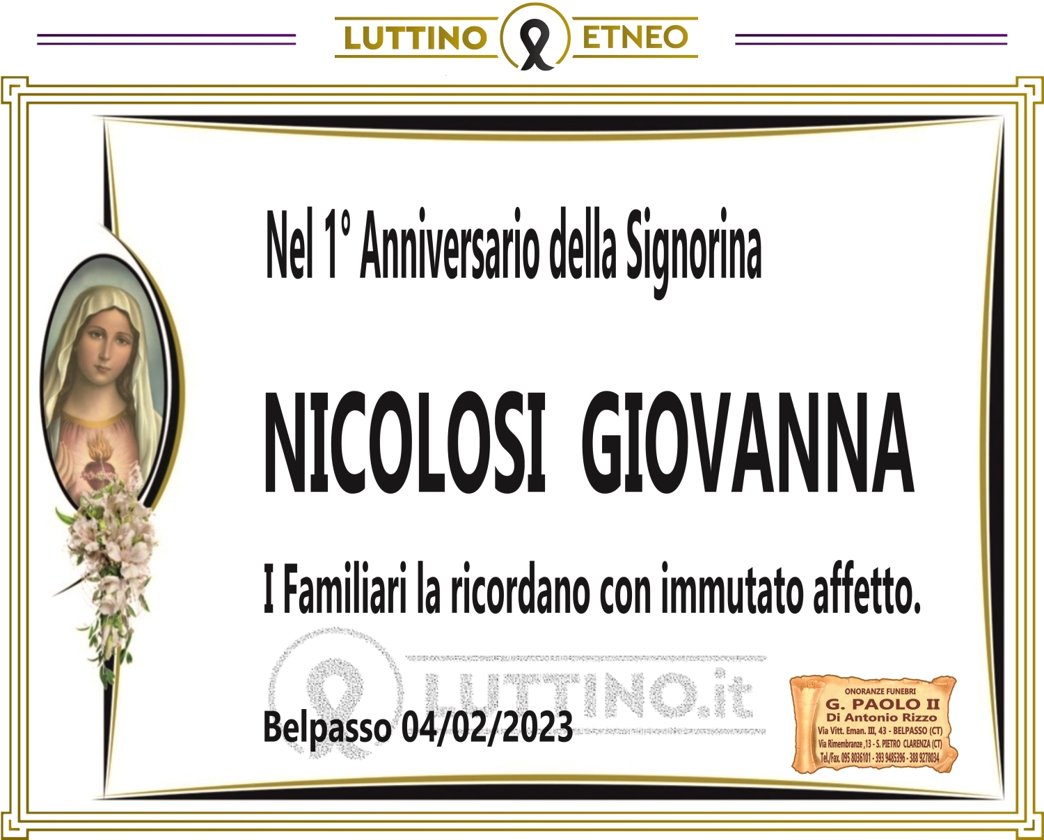 Giovanna  Nicolosi